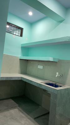 Kitchen Image of 384 Sq.ft 1 BHK Independent House for rent in Sector 53 Noida for Rs. 12000