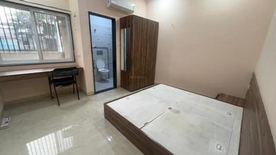 Bedroom Image of 1500 Sq.ft 1 BHK Builder Floor for rent in Mahalakshmi Nagar Indore for Rs. 22000