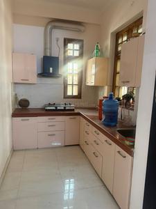 Kitchen Image of 1250 Sq.ft 2 BHK Builder Floor for rent in Indira Nagar Lucknow for Rs. 25000