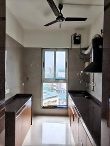 Kitchen Image of 1050 Sq.ft 2 BHK Apartment / Flat for rent in Goodwill Unity, Sanpada Navi Mumbai for Rs. 55000