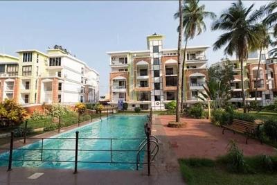 Image of 930 Sq.ft 2 BHK Apartment / Flat for sale in Devashri Monarch Palms, Candolim, Goa for Rs. 12500000