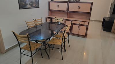 Living Room Image of 2100 Sq.ft 3 BHK Apartment / Flat for rent in Mittal Towers, Sivanchetti Gardens Bengaluru for Rs. 115000