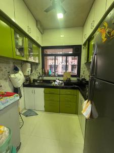 Kitchen Image of 538 Sq.ft 1 BHK Apartment / Flat for sale in New Satara Cooperative Housing Society, Kopar Khairane Navi Mumbai for Rs. 10500000