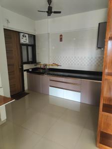 Kitchen Image of 1400 Sq.ft 3 BHK Apartment / Flat for rent in Pramukh Residency, Chala Vapi for Rs. 21000