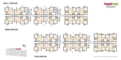Image of 650 Sq.ft 2 BHK Apartment / Flat for sale in Palghar, Mumbai for Rs. 2950000
