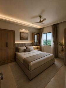 Bedroom Image of 1571 Sq.ft 3 BHK Penthouse for rent in Dabolim Goa for Rs. 70000