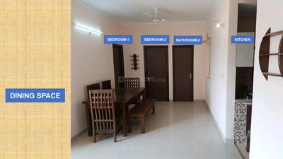 Hall Image of 1500 Sq.ft 3 BHK Apartment / Flat for rent in AWHO Vay Sector 8B G, Vrindavan Yojana Lucknow for Rs. 25000