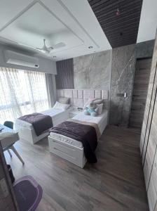 Bedroom Image of 1450 Sq.ft 3 BHK Apartment / Flat for rent in Naman Regency, Byculla Mumbai for Rs. 110000