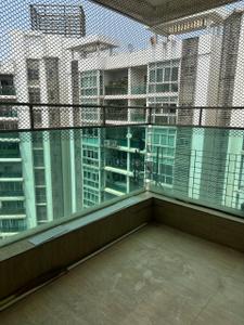 Balcony Image of 1400 Sq.ft 3 BHK Apartment / Flat for sale in Lokhandwala Whispering Palms Xxclusives, Kandivali East Mumbai for Rs. 37200000