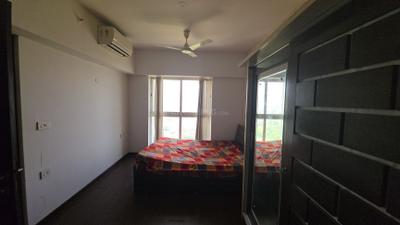 Bedroom Image of 639 Sq.ft 1 BHK Studio for rent in Lodha Belmondo, Gahunje Pune for Rs. 28000