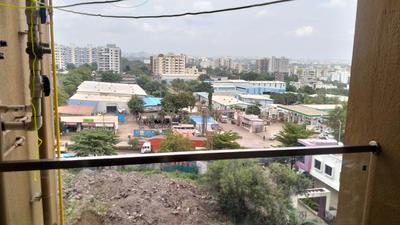 Balcony Image of 668 Sq.ft 2 BHK Apartment / Flat for rent in Landson Shine, Chikhali Pune for Rs. 17500