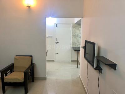 Hall Image of 630 Sq.ft 1 BHK Builder Floor for rent in Murugeshpalya Bengaluru for Rs. 29000