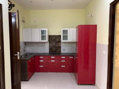 Kitchen Image of 950 Sq.ft 1 BHK Builder Floor for rent in Sector 46 Gurgaon for Rs. 25000