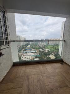 Balcony Image of 950 Sq.ft 2 BHK Apartment / Flat for rent in VJ Yashone Infinitee, Punawale Pune for Rs. 25000