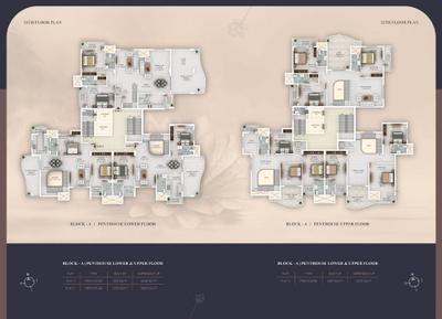 Image of 1685 Sq.ft 3 BHK Apartment / Flat for sale in Amvisha Siddharth Lotus, Bargain Village, Ranchi for Rs. 11000000