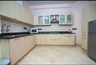 Kitchen Image of 1450 Sq.ft 3 BHK Apartment / Flat for rent in Shanti Nagar Bengaluru for Rs. 110000