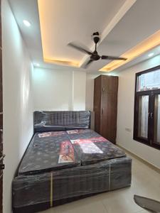 Bedroom Image of 450 Sq.ft 2 BHK Builder Floor for rent in Shiva Builders Floor lll, Dwarka Mor New Delhi for Rs. 18000