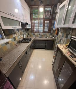 Kitchen Image of 900 Sq.ft 2 BHK Independent House for sale in Raglan Gulmohar City Extension Villas, Focal Point Dera Bassi for Rs. 6700000