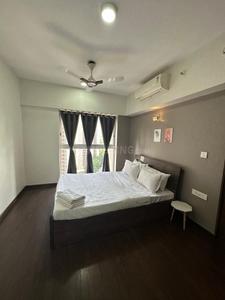 Bedroom Image of 702 Sq.ft 1 BHK Apartment / Flat for rent in Lodha Belmondo, Gahunje Pune for Rs. 38000