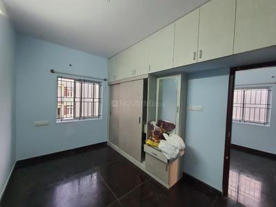 Bedroom Image of 650 Sq.ft 2 BHK Builder Floor for rent in Hennur Bengaluru for Rs. 18000