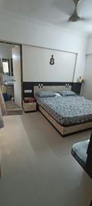 Bedroom Image of 734 Sq.ft 2 BHK Apartment / Flat for rent in GK Developer Dwarka Sai, Rahatani Pune for Rs. 38000
