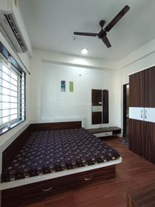 Bedroom Image of 680 Sq.ft 1 BHK Apartment / Flat for rent in Mahalakshmi Nagar Indore for Rs. 19999