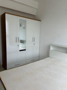 Bedroom Image of 650 Sq.ft 2 BHK Apartment / Flat for rent in Rama Metro Life Maxima Residences, Tathawade Pune for Rs. 35000