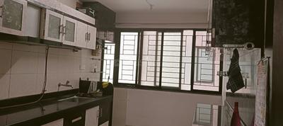 Kitchen Image of 950 Sq.ft 2 BHK Apartment / Flat for rent in Nanded Madhuvanti, Nanded Pune for Rs. 28000