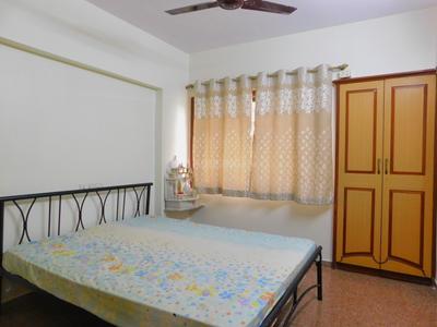 Bedroom Image of 1050 Sq.ft 2 BHK Apartment / Flat for rent in Rustomjee Complex , Dahisar West Mumbai for Rs. 53000