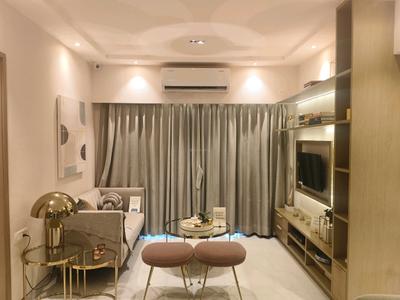 Living Room Image of 639 Sq.ft 1 BHK Apartment / Flat for sale in Runwal Garden City Cluster 11 Tower 1 2, Dombivli East Thane for Rs. 4600000