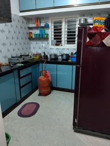 Kitchen Image of 1200 Sq.ft 2 BHK Independent House for rent in Singanayakanahalli Bengaluru for Rs. 15500