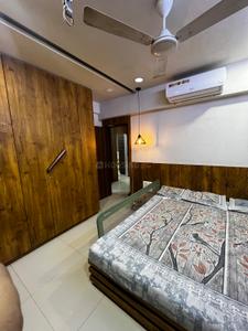 Bedroom Image of 1200 Sq.ft 2 BHK Apartment / Flat for rent in Althan Surat for Rs. 35000