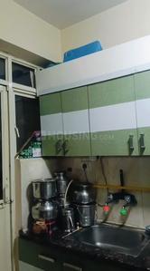 Kitchen Image of 1200 Sq.ft 3 BHK Apartment / Flat for rent in Shubham Residency, Bijalpur Indore for Rs. 22000