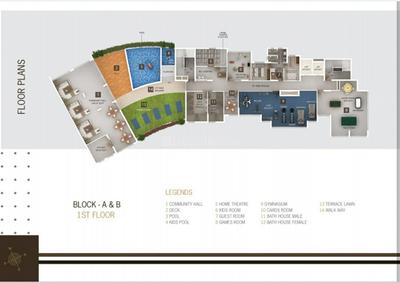 Image of 1623 Sq.ft 3 BHK Apartment / Flat for sale in Kanke, Ranchi for Rs. 12000000
