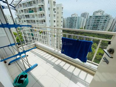 Balcony Image of 1264 Sq.ft 2 BHK Apartment / Flat for rent in Godrej Garden City, Jagatpur Ahmedabad for Rs. 30000