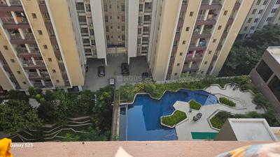 Balcony Image of 823 Sq.ft 2 BHK Apartment / Flat for rent in Eternis, Madhyamgram Kolkata for Rs. 25000