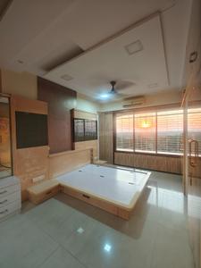 Bedroom Image of 1650 Sq.ft 3 BHK Apartment / Flat for rent in Beverly Park, Nerul Navi Mumbai for Rs. 125000