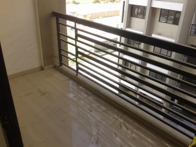Balcony Image of 1500 Sq.ft 3 BHK Apartment / Flat for rent in Navkar Kalasagar Heights, New Ranip Ahmedabad for Rs. 23000