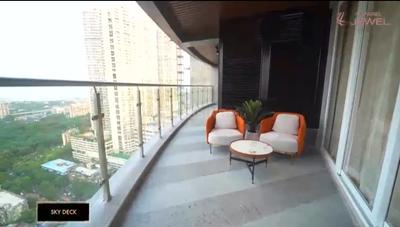 Balcony Image of 2000 Sq.ft 3 BHK Apartment / Flat for sale in Ruparel Jewel, Parel Mumbai for Rs. 96700000
