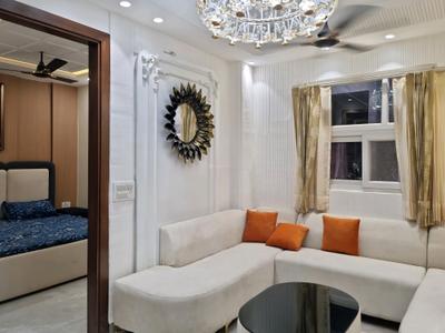 Living Room Image of 600 Sq.ft 2 BHK Apartment / Flat for sale in Dwarka Mor New Delhi for Rs. 4500000