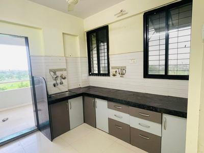 Kitchen Image of 950 Sq.ft 2 BHK Apartment / Flat for rent in Little Earth Unit 11, Sevagram Wardha for Rs. 14000