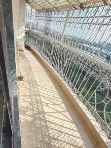 Balcony Image of 1225 Sq.ft 3 BHK Apartment / Flat for rent in CIDCO Millennium Tower, Sanpada Navi Mumbai for Rs. 65000