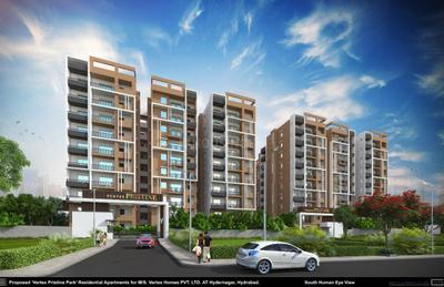 Image of 1800 Sq.ft 3 BHK Apartment / Flat for sale in Vertex Pristine, Hyder Nagar, Hyderabad for Rs. 13600000