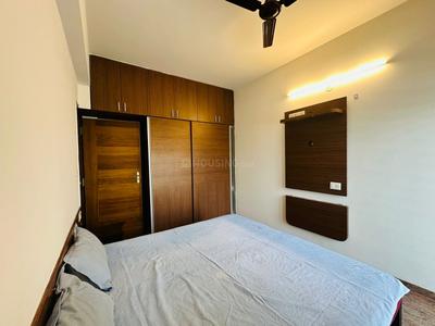 Bedroom Image of 712 Sq.ft 1 BHK Builder Floor for rent in HSR Layout Bengaluru for Rs. 35000