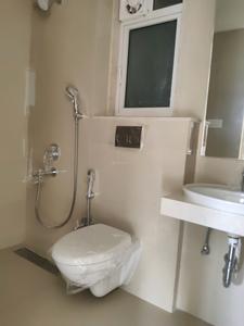Common Bathroom Image of 573 Sq.ft 2 BHK Apartment / Flat for rent in The Atmosphere O2, Mulund West Mumbai for Rs. 59000