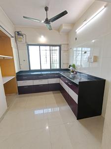 Kitchen Image of 570 Sq.ft 1 BHK Apartment / Flat for rent in Tulsidham Complex, Thane West Thane for Rs. 30000