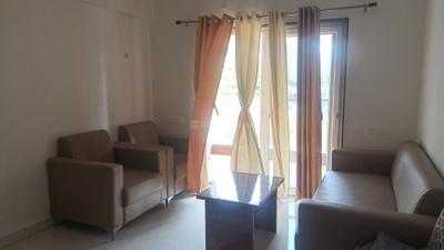 Living Room Image of 794 Sq.ft 1 BHK Apartment / Flat for rent in Prithvi Peony, Baner Pune for Rs. 28000