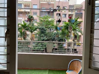 Balcony Image of 950 Sq.ft 2 BHK Apartment / Flat for sale in SSD Sai Platinum, Pimple Saudagar Pune for Rs. 9200000