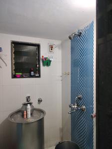 Common Bathroom Image of 480 Sq.ft 1 BHK Apartment / Flat for rent in Unique Greens, Kasarvadavali Thane for Rs. 17806