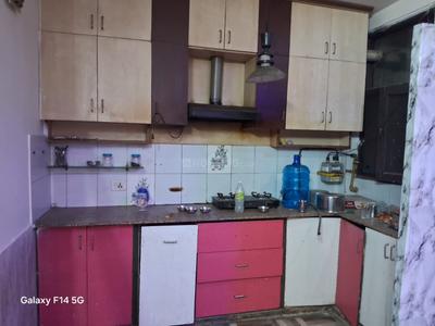 Kitchen Image of 550 Sq.ft 1 BHK Builder Floor for rent in Vaishali Ghaziabad for Rs. 22000